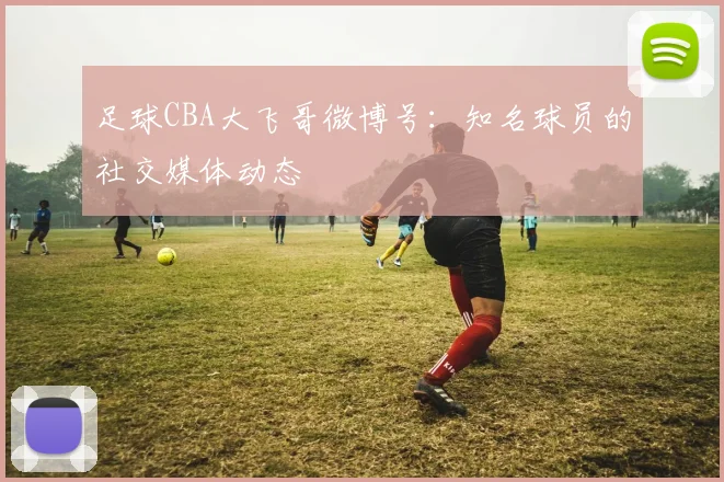 足球CBA大飞哥微博号：知名球员的社交媒体动态